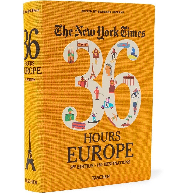 Photo: Taschen - The New York Times, 36 Hours: Europe, 3rd Edition Flexicloth Book - Yellow