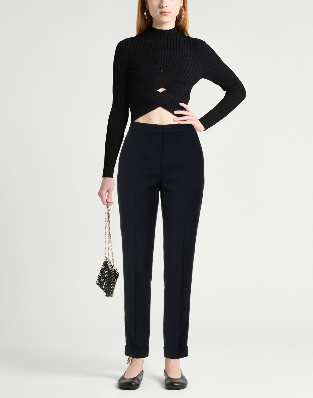 Etro Womens Pants Midnight in Blue