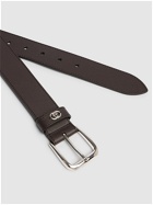 GUCCI 3.5cm Squared Buckle Leather Belt