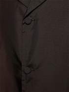 VALENTINO - Textured Nylon Long Coat
