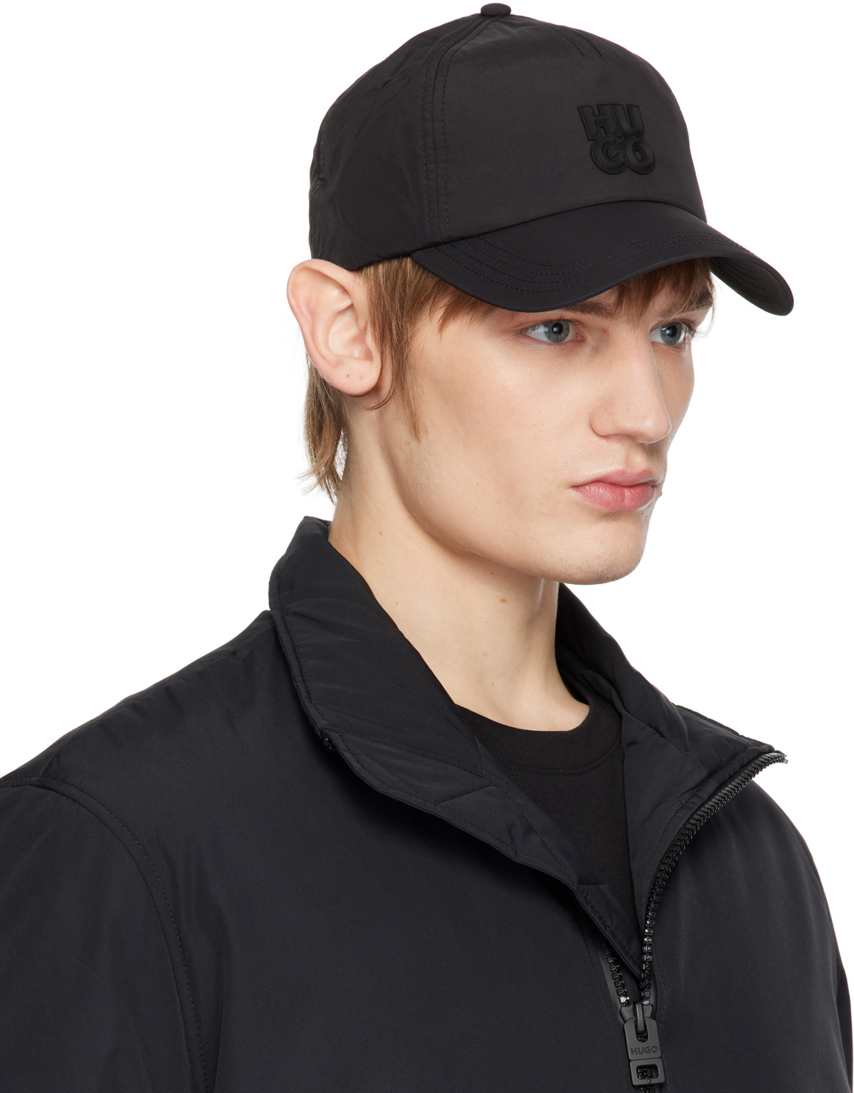 Hugo Black Logo Cap