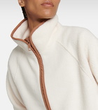 The Upside Harlow high-neck fleece sweater