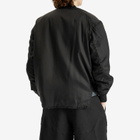 Comme des Garçons Men's Asymetric Bomber Jacket in Black
