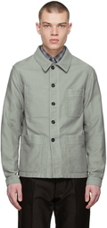 TOM FORD Grey Cotton Chore Jacket