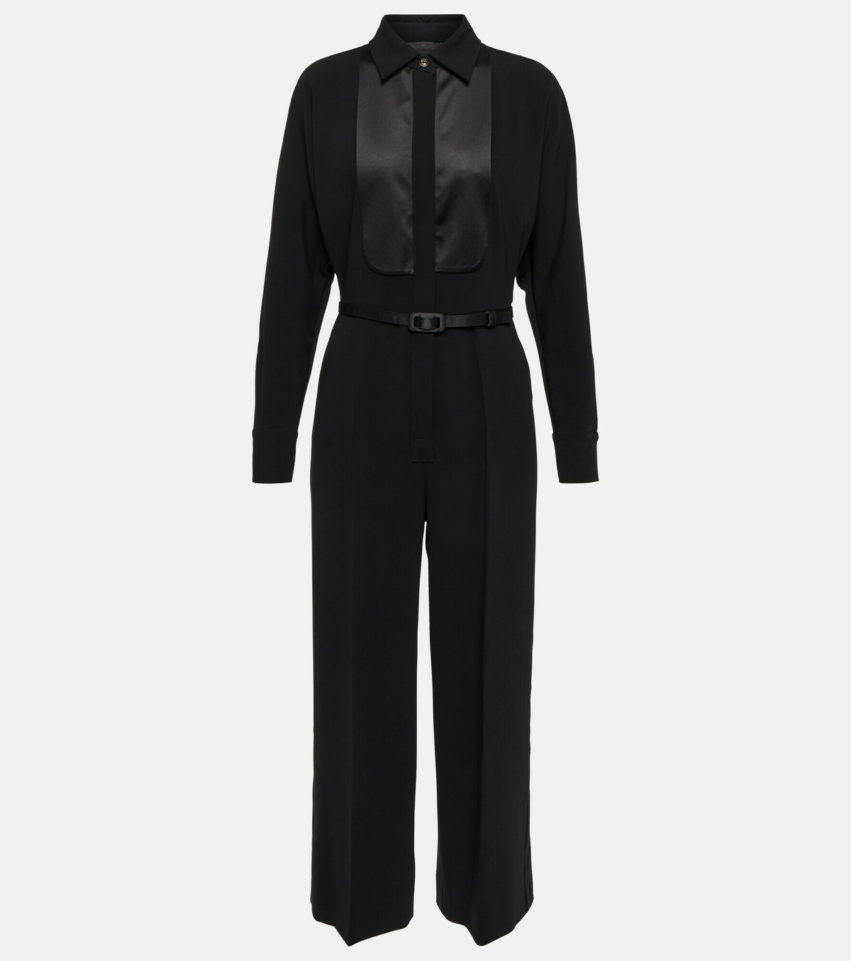 Max Mara - Elegante Alatri satin-paneled jumpsuit Max Mara