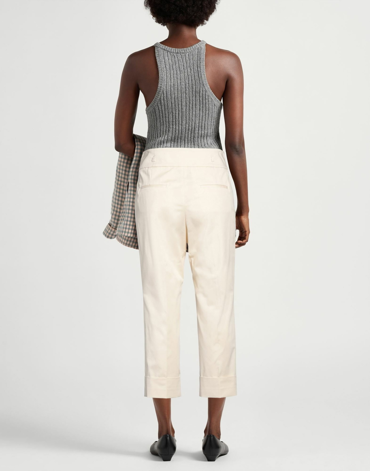 Peserico Womens Pants Ivory