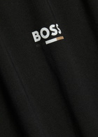 Boss Logo-print Cotton T-shirt Black
