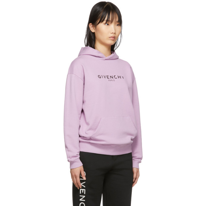 Givenchy Purple Vintage Hoodie Givenchy