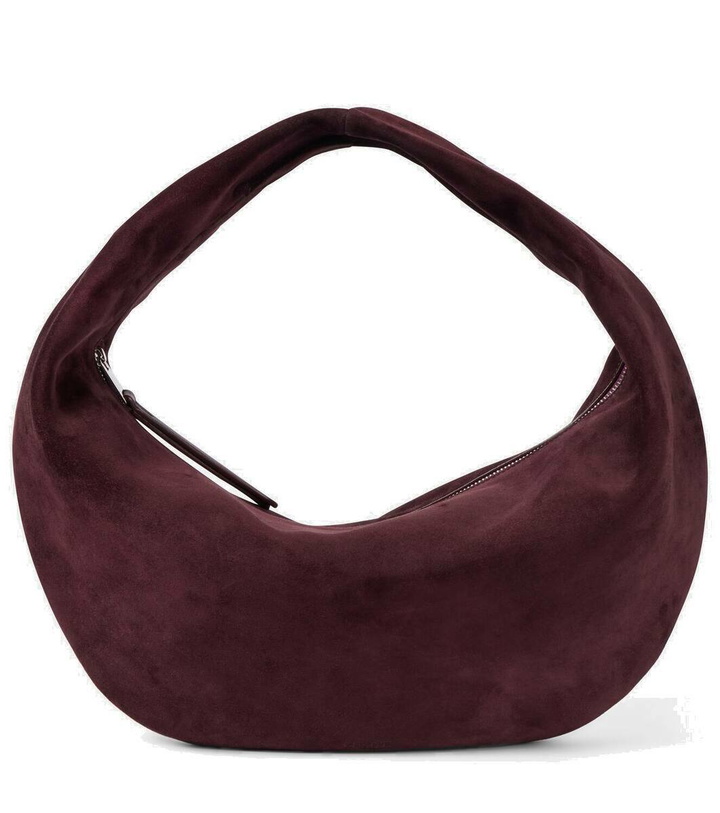 Photo: Khaite Olivia suede shoulder bag