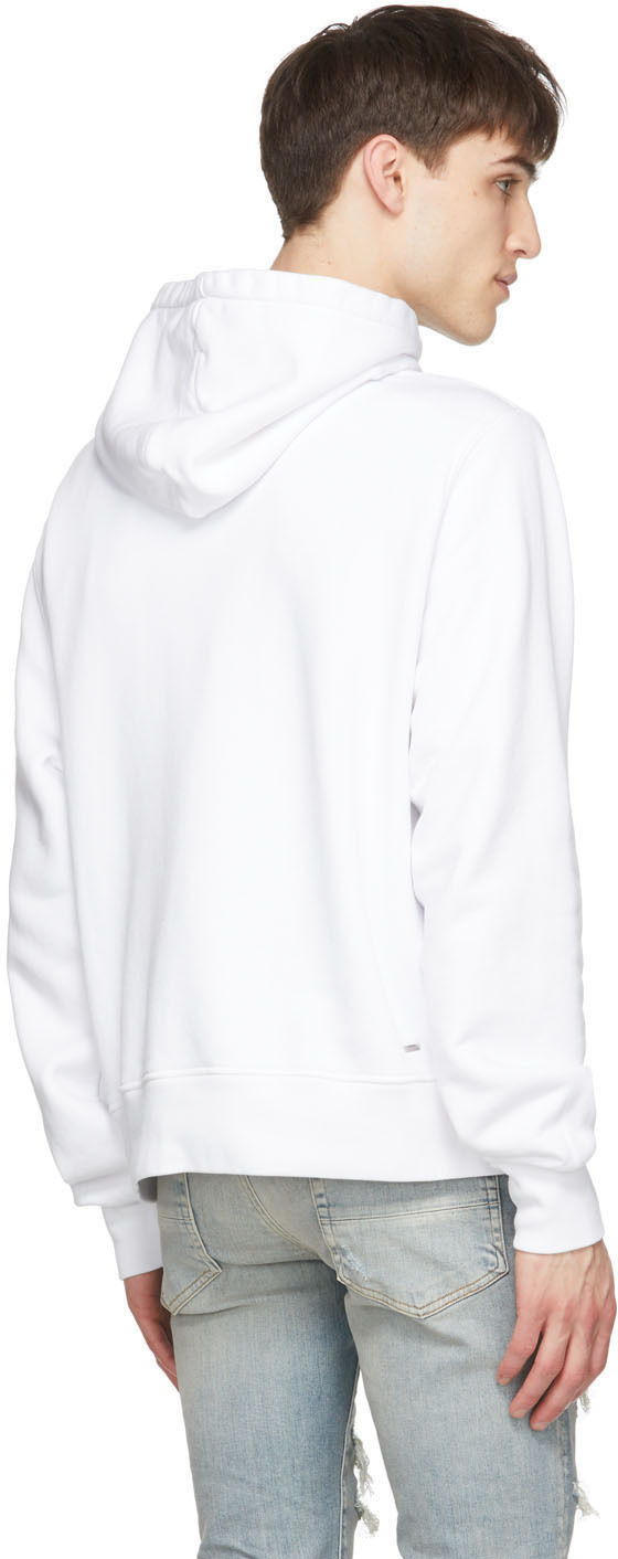 AMIRI White Core Logo Hoodie Amiri