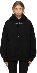 KIMHĒKIM Black Small Logo Hoodie