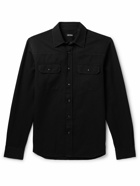 Zegna - Denim Western Shirt - Black