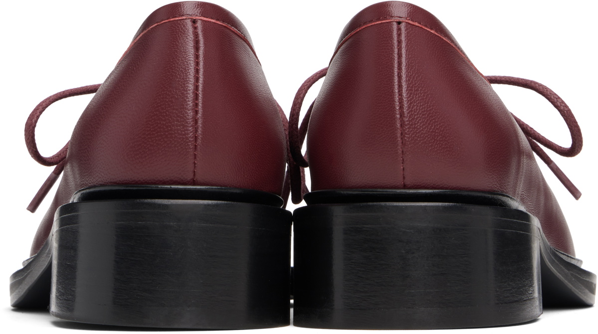 Nicole Saldaña SSENSE Exclusive Red Fabiana Loafers