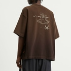 END. x GOOPiMADE Men's Sage T-Shirt in Washed Brown