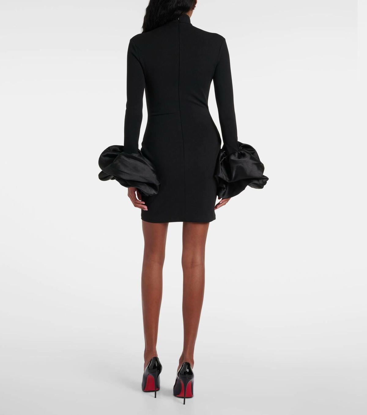 Solace London Payton crêpe minidress