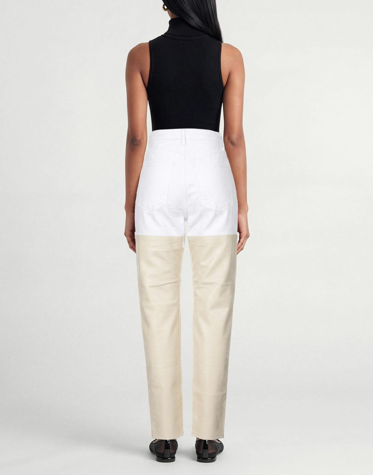 Agolde Womens Pants in White