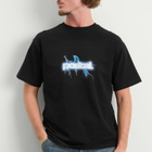 POSTAL Men's Lightning T-Shirt in Black