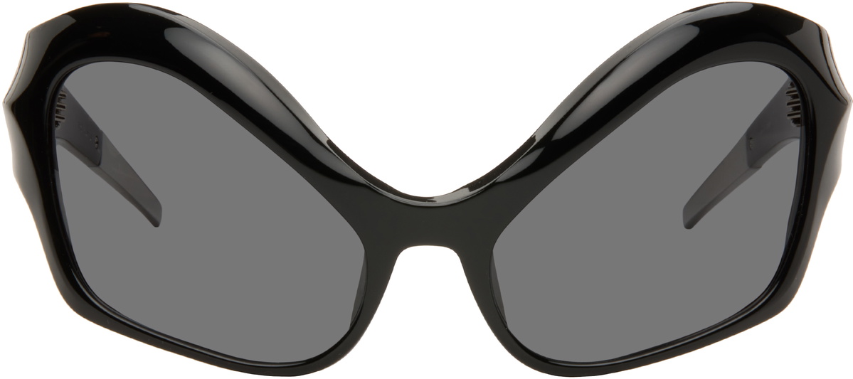 Mugler Black Cat Eye Sunglasses