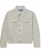 Polo Ralph Lauren - Suede Trucker Jacket - Gray