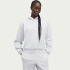 SKIMS Women's Cotton Fleece Classic Pullover Hoodie in Light Heather Grey