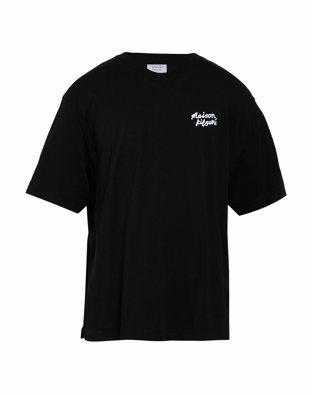 Maison Kitsuné Mens T-shirt in Black