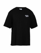 Maison Kitsuné Mens T-shirt in Black