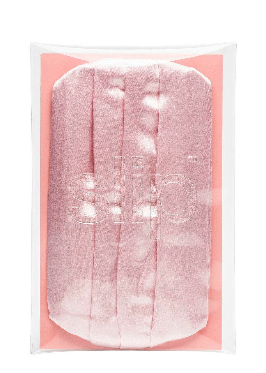 Slip Slip Silk Face Covering - Pink