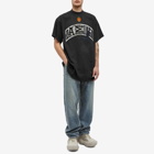 Balenciaga Men's Skater Logo T-Shirt in Washed Black