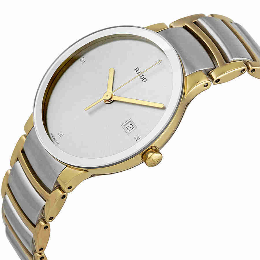 Rado Centrix Jubile Silver Dial Two-tone Mens Watch R30931713