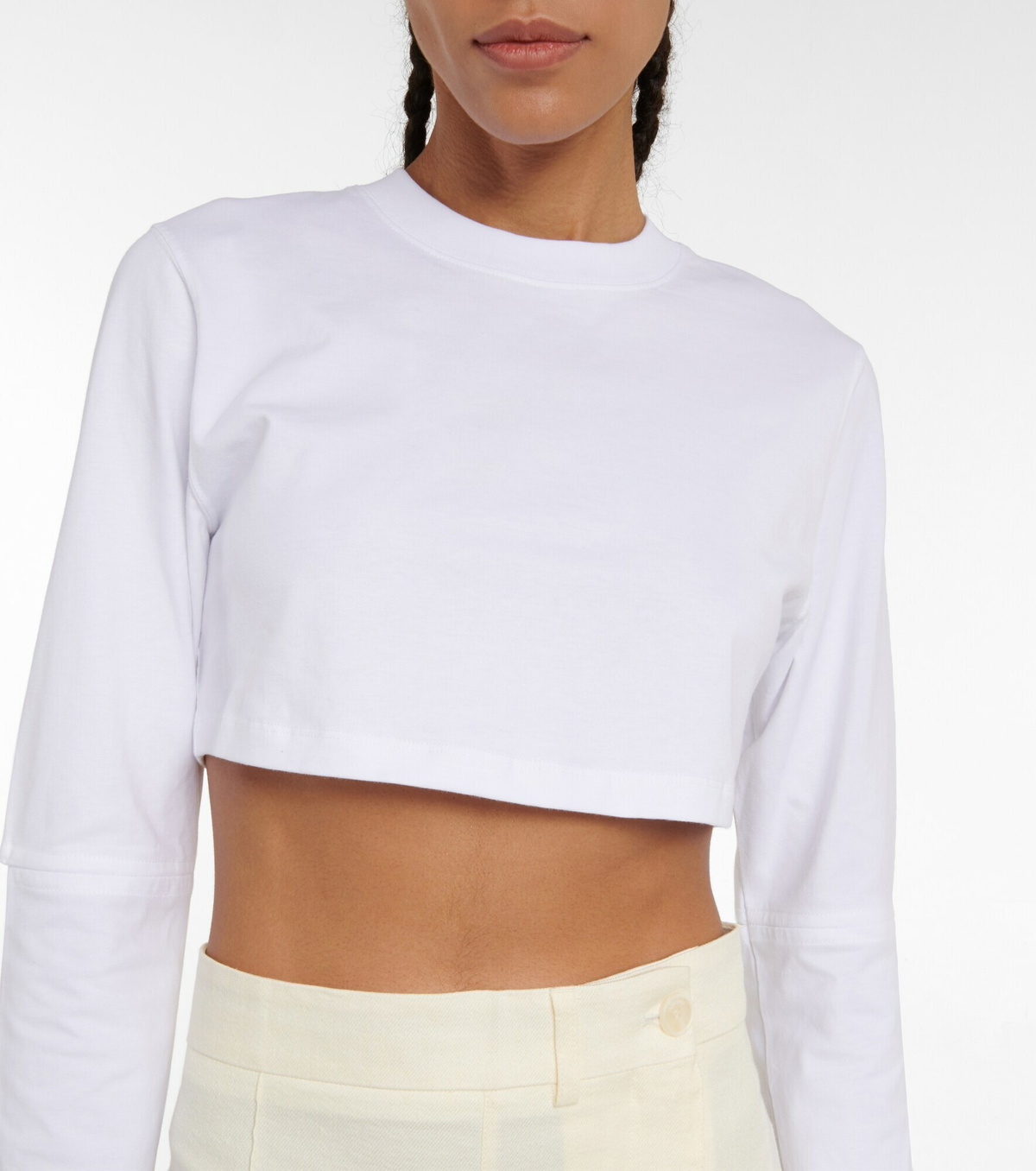 Jacquemus - Le Tshirt Piccola crop top Jacquemus