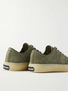 TOM FORD - Cambridge Suede Sneakers - Green