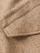 Richard James - Herringbone Alpaca Field Jacket - Neutrals