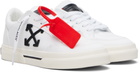 Off-White White Vulcanized Low Sneakers