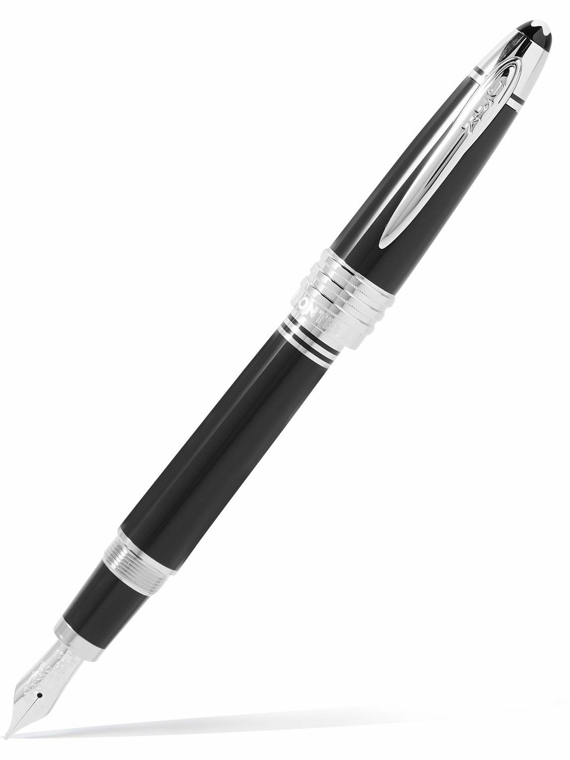 Montblanc - John F. Kennedy Resin and Platinum-Plated Fountain Pen