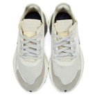 adidas Originals White and Black Nite Jogger Sneakers