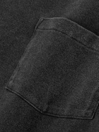 Corridor - Garment-Dyed Cotton-Jersey T-Shirt - Black