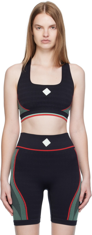 Photo: Casablanca Black Seamless Sport Bra