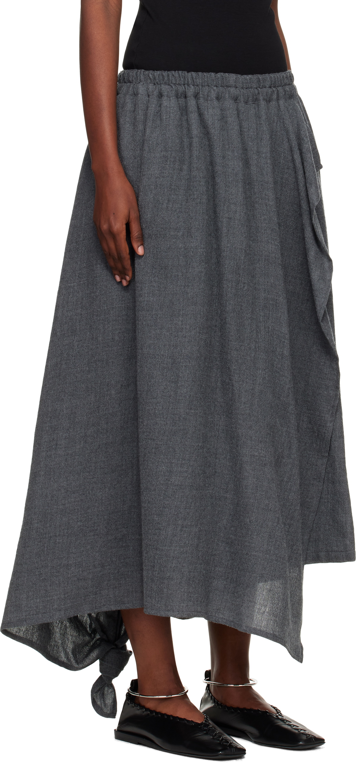 Y's Black Y-Pants Trousers