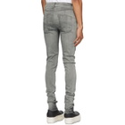 Rick Owens Drkshdw Grey Slim Tyrone Jeans
