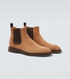 Brunello Cucinelli Suede Chelsea boots