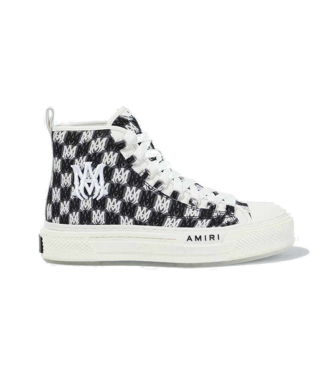 ★送関込み★ AMIRI MA court High Top Trainers M.A. Court high-top sneakers in black - Amiri | Mytheresa