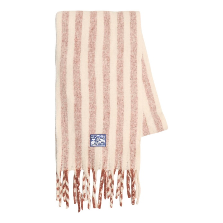 Photo: Damson Madder Women's Brushed Fluffy Scarf in Multi