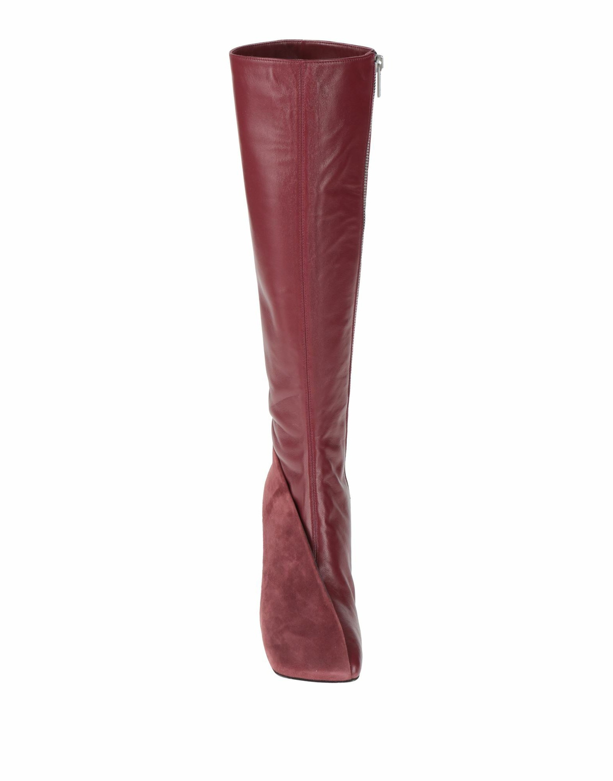 Jil Sander Womens Boot Burgundy