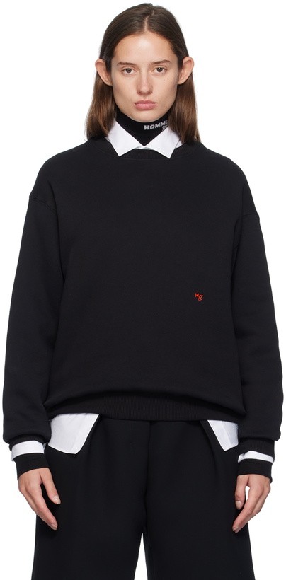 Photo: HommeGirls Black Washed Sweatshirt