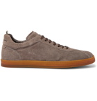 OFFICINE CREATIVE - Karma Suede Sneakers - Brown