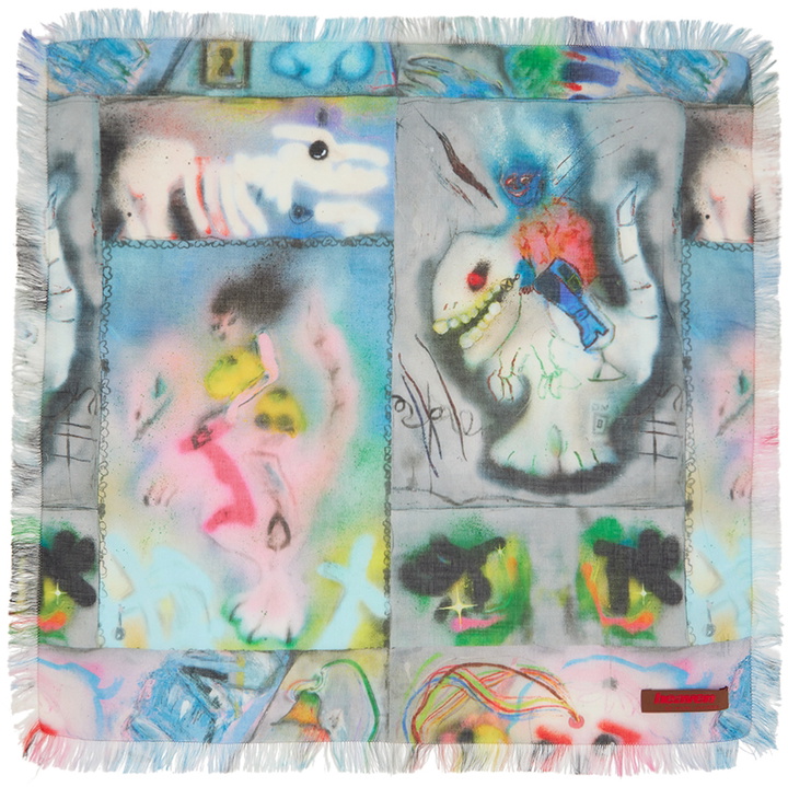 Photo: Marc Jacobs Heaven Multicolor Punk Playground Scarf