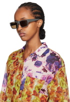 Dries Van Noten Gray Linda Farrow Edition 189 C2 Sunglasses