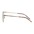 Saint Laurent Gold SL 428 Sunglasses