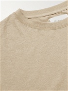 Satta - Enzyme-Washed Slub Cotton T-Shirt - Neutrals - S