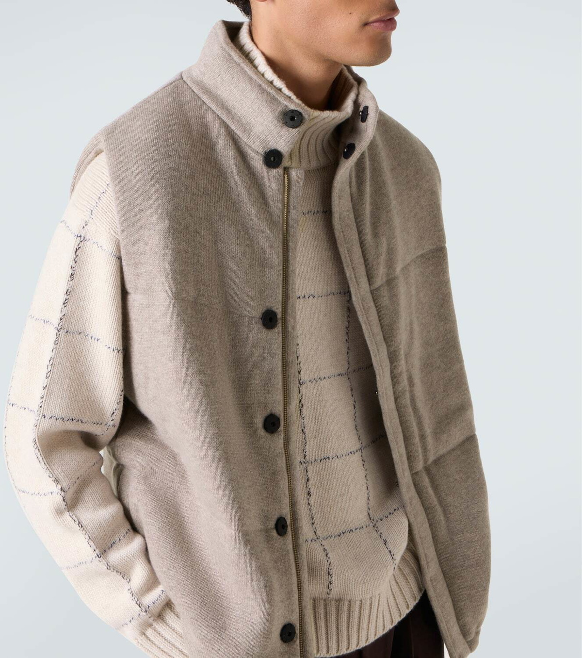 Le Kasha Cashmere vest